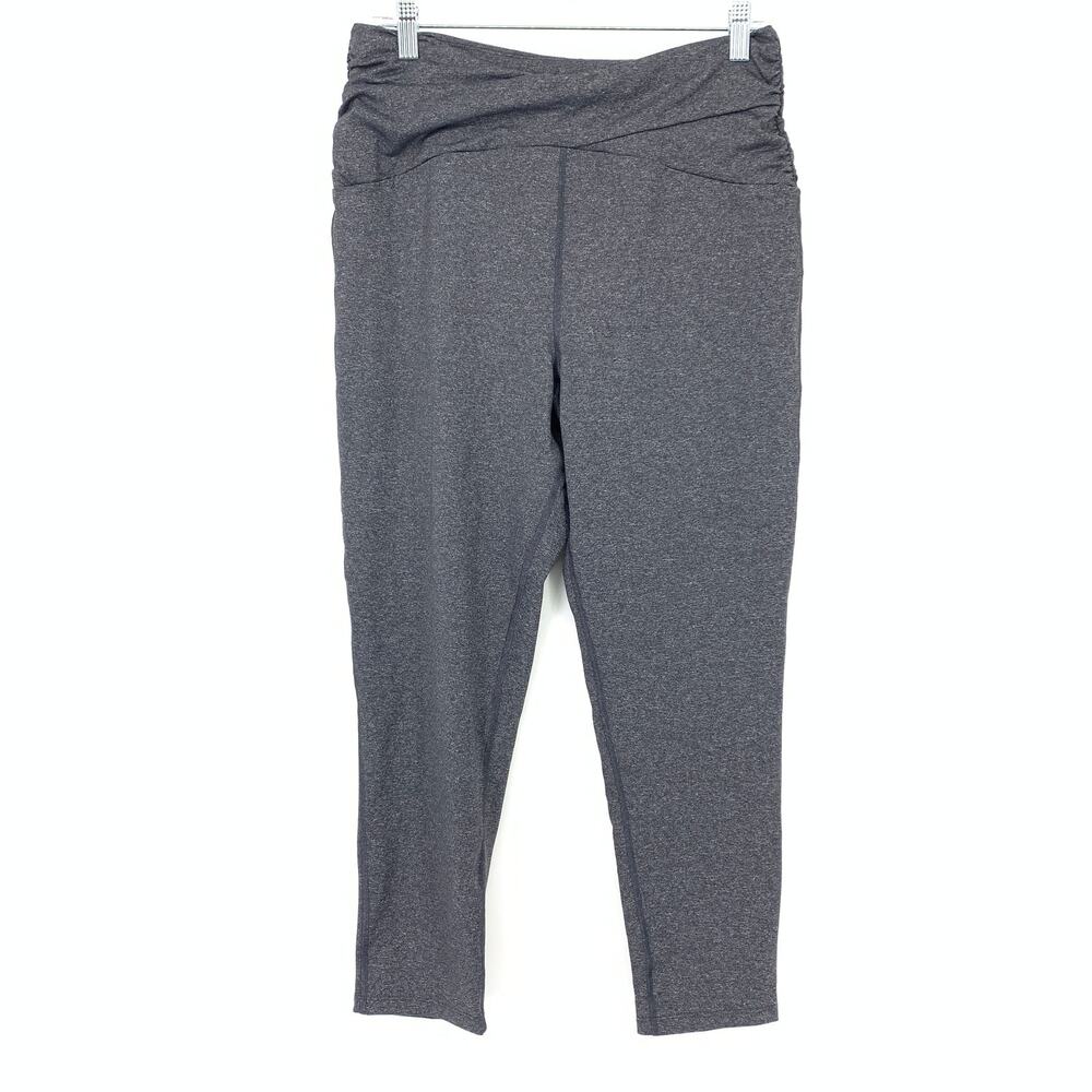 AVEC LES FILLES Women's Size XL Activewear Leggings Gray High Rise
